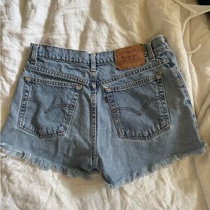 Levi's Women's Light Blue Jean Shorts